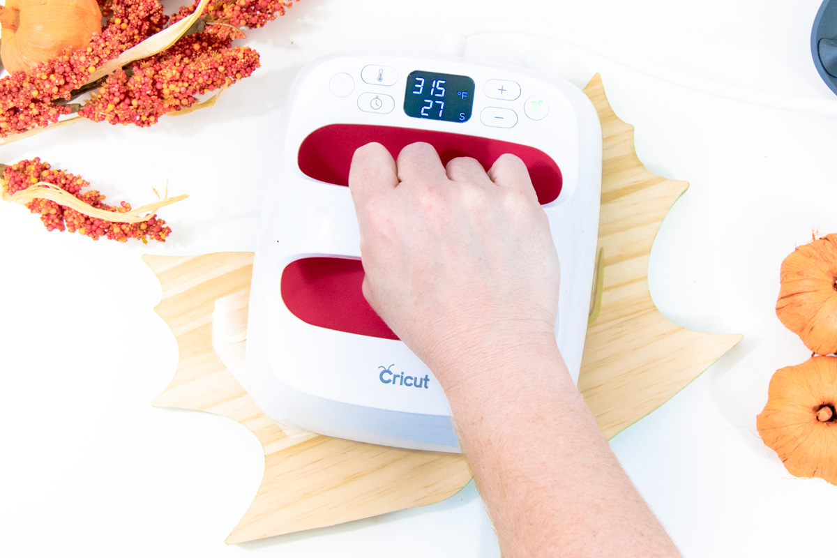 using EasyPress on wood