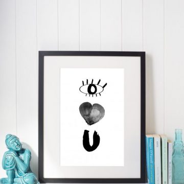 I love you free valentines printable