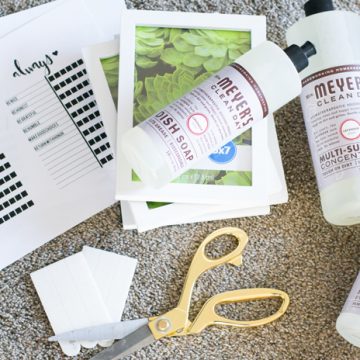 Create a job chart as a motivator for you. Get the free printable here.