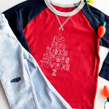 toddler red Christmas shirt