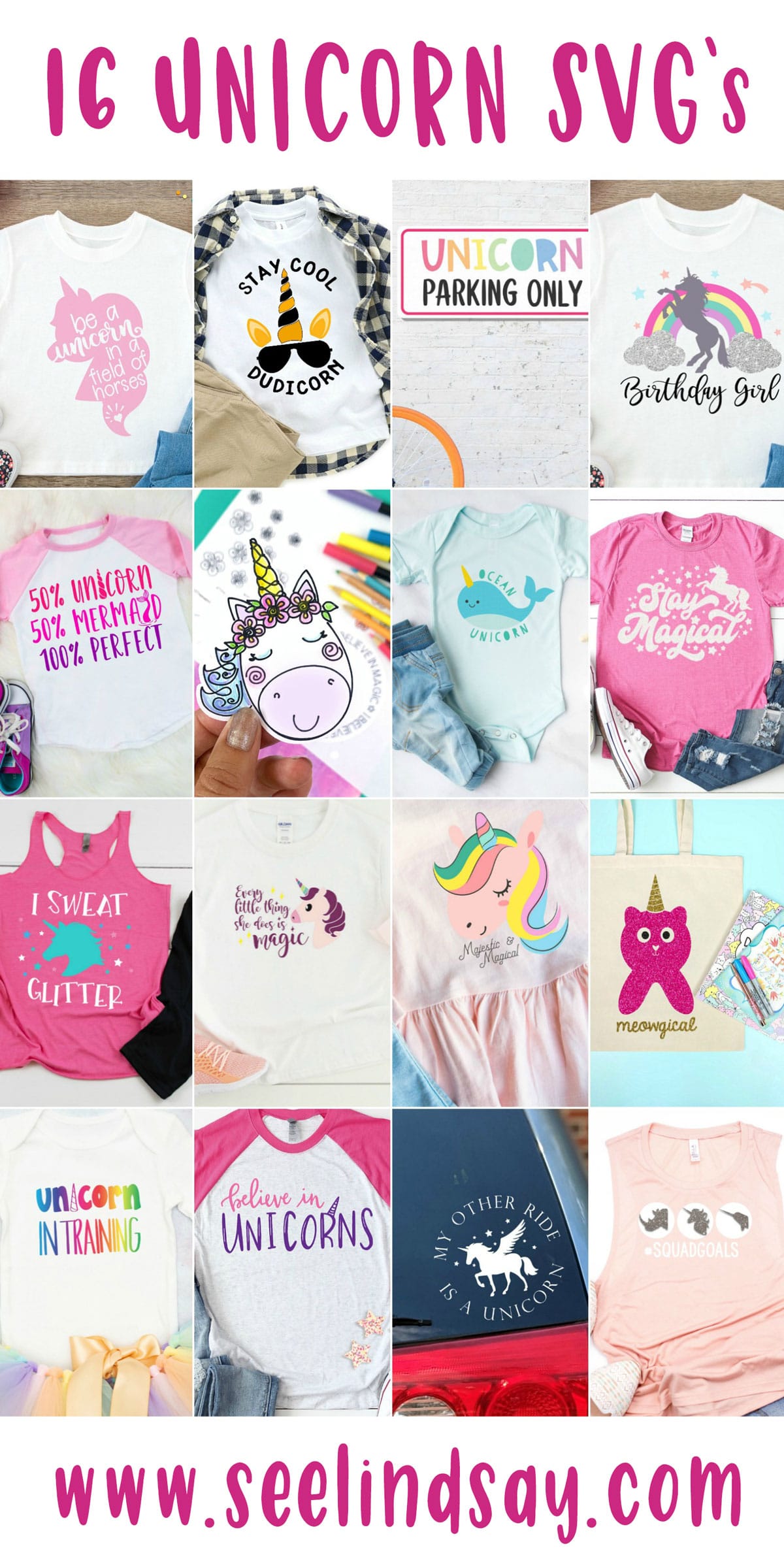 unicorn svg files for free