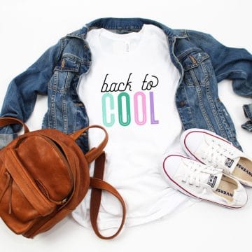 back to school shirt