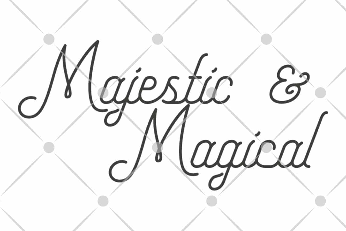 majestic and magical svg file