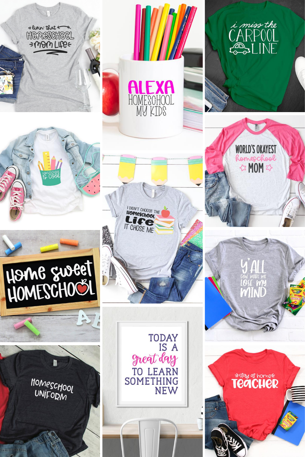 homeschool svg files