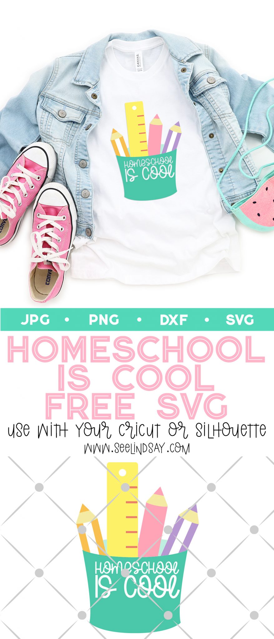 how to make a homeschool shirt with free svg file