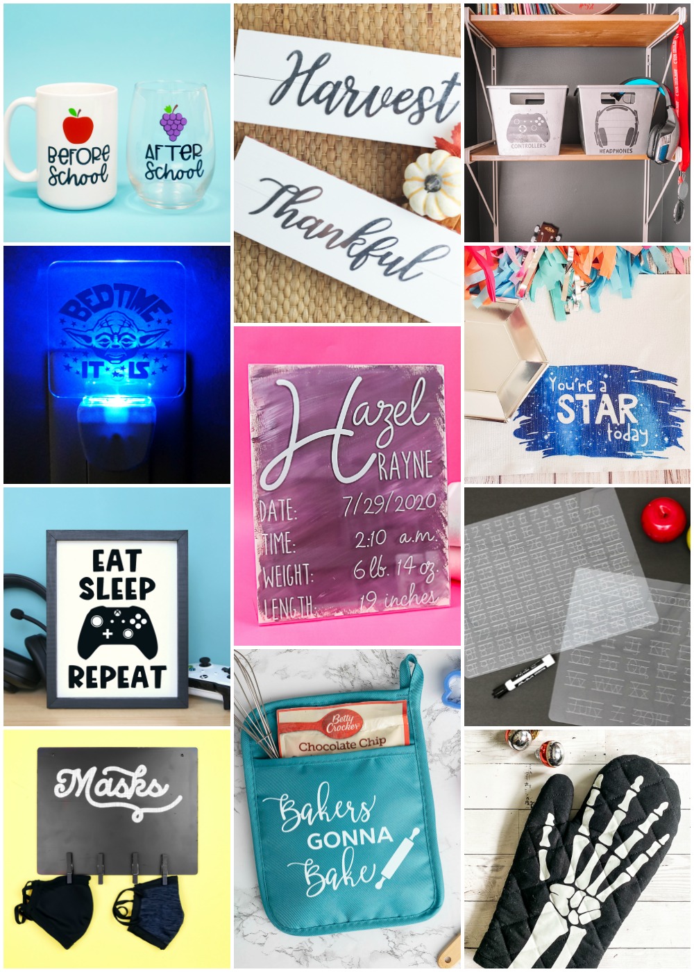 dollar store cricut ideas