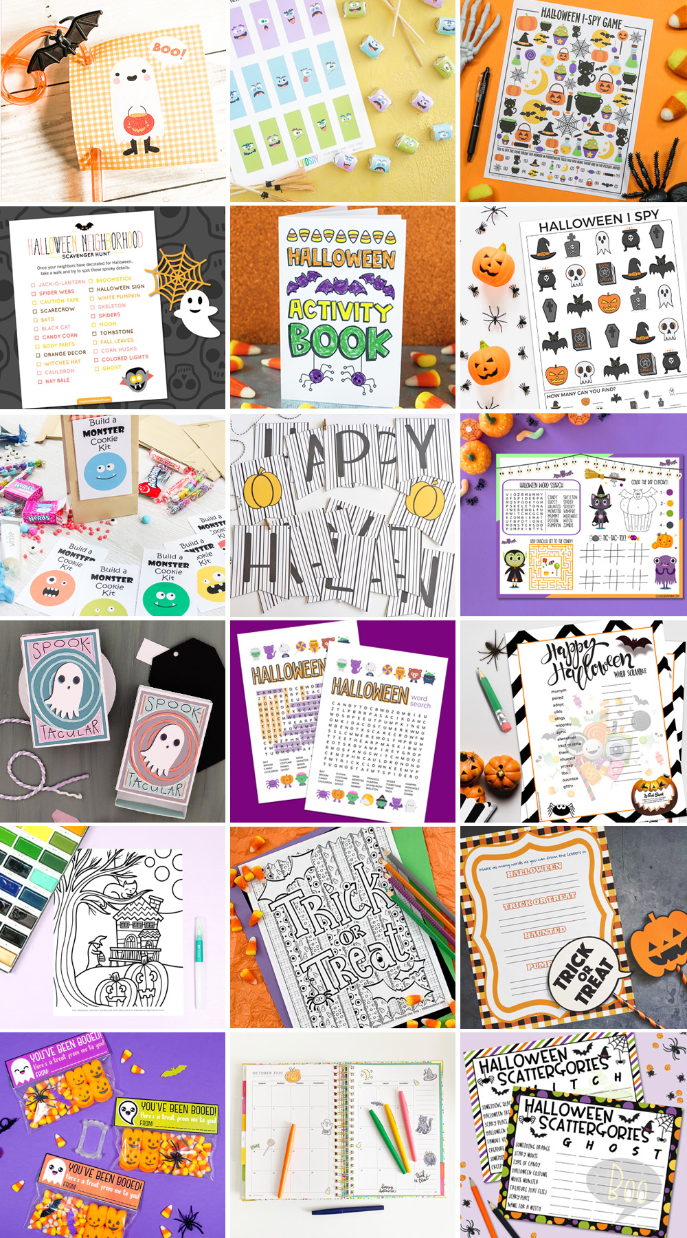 free halloween printables