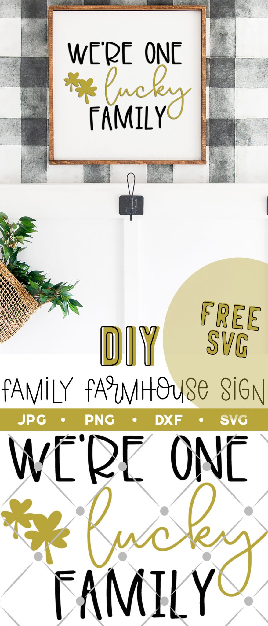 diy family farmhouse sign