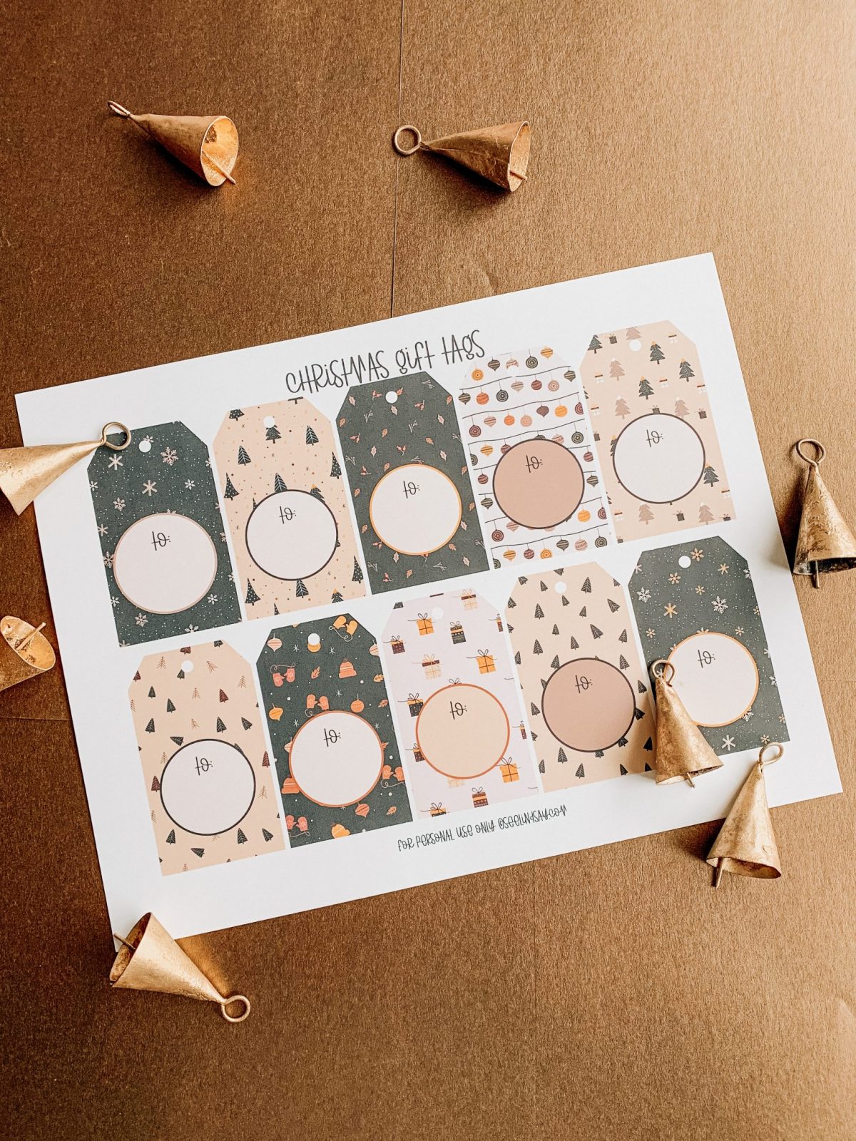 free christmas gift tags