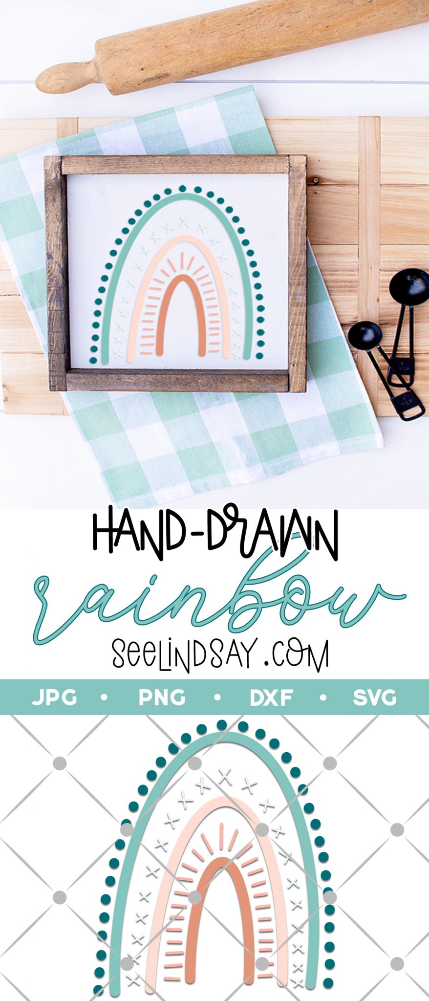 free rainbow svg file