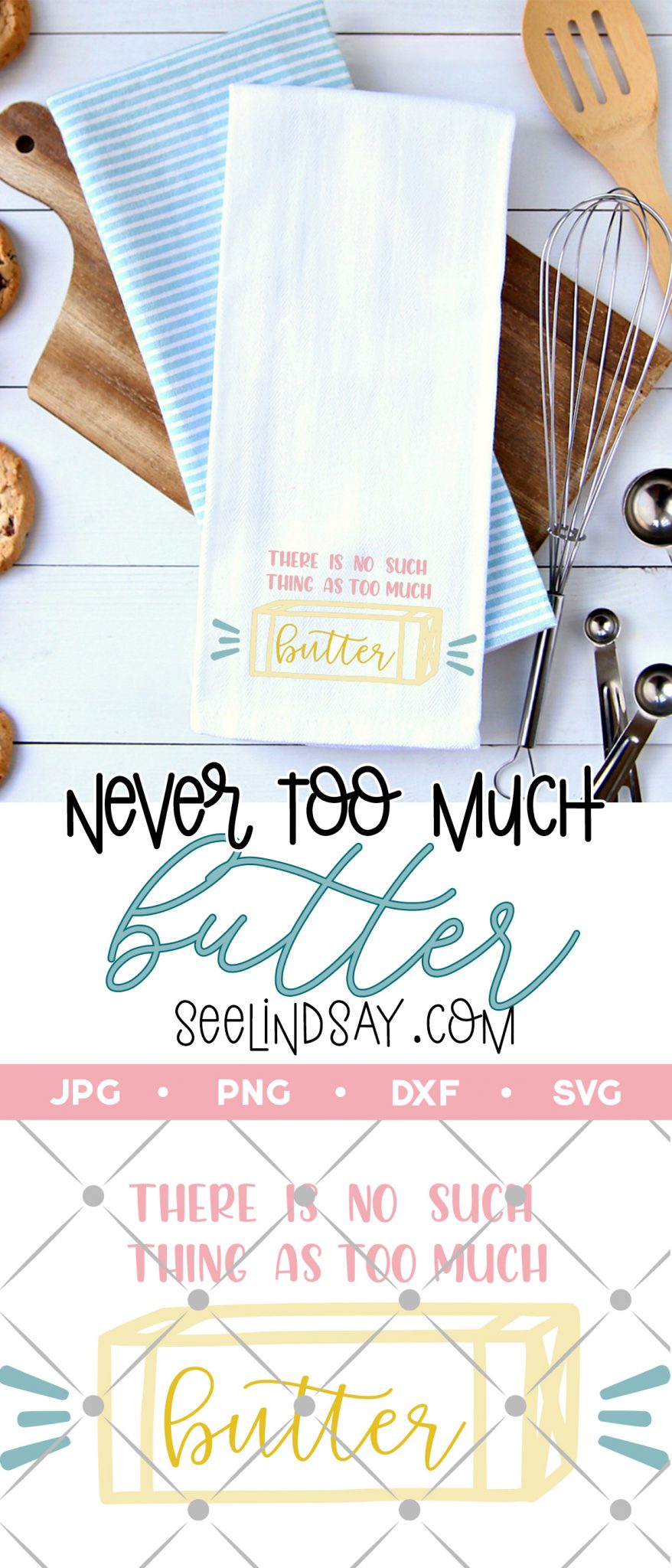 free kitchen svg on hand towel